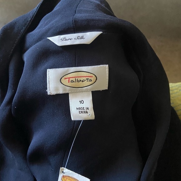 Talbots Silk Dress NWT - Picture 6 of 6